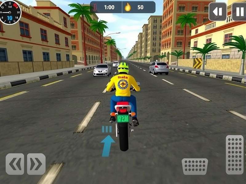 Indian Road Racer 3D Gameplay Screenshot